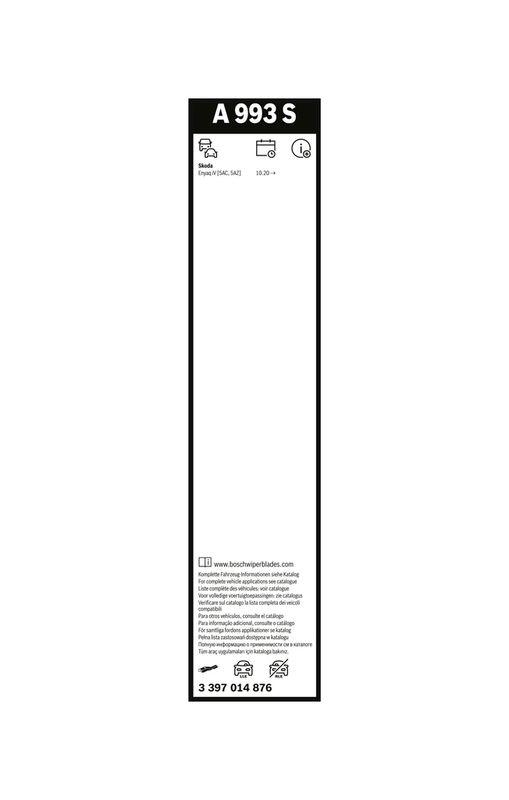 BOSCH 3 397 014 876 Wischblatt A993S Aerotwin Scheibenwischer
