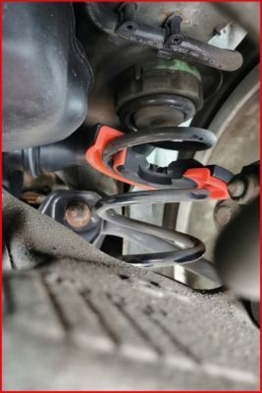 KS TOOLS 500.8765 Teleskop-Centerspanner-Satz für innenliegende Federn für Audi und Seat