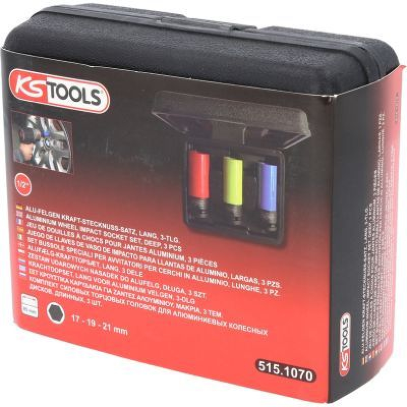 KS TOOLS 515.1070 Kraft-Stecknuss-Satz