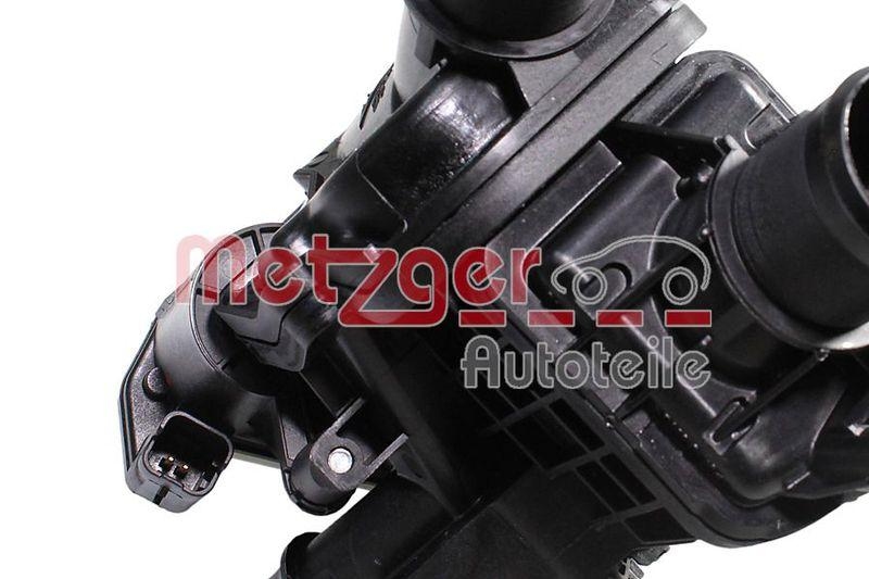 METZGER 4006448 Thermostat Kühlmittel, Mit Gehäuse für CITROEN/DS/FORD/OPEL/PEUGEOT