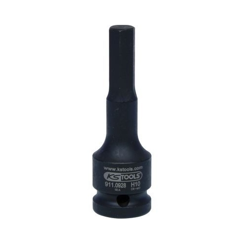 KS TOOLS 911.0928 1/2" Sechskant-Kraftbitnuss 10mm