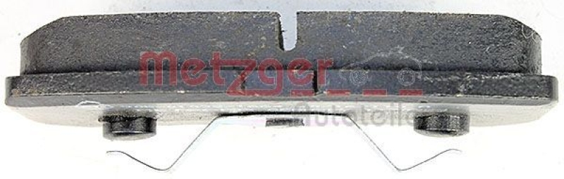 METZGER 1170323 Bremsbelagsatz, Scheibenbremse WVA 23 582