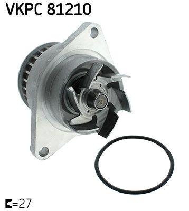 SKF VKPC 81210 Wasserpumpe