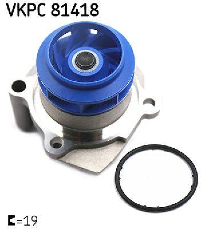 SKF VKPC 81418 Wasserpumpe