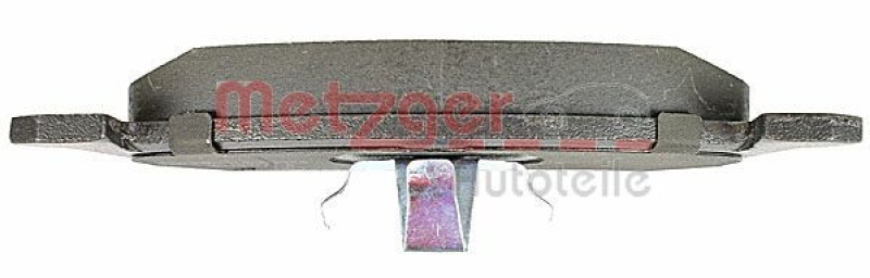 METZGER 1170027 Bremsbelagsatz, Scheibenbremse WVA 23 130