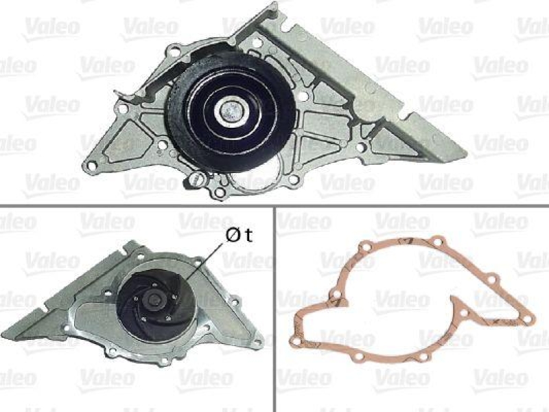 VALEO 506794 Wasserpumpe AUDI A8 2-SERIES 4.2 I