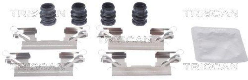 TRISCAN 8105 281597 Montagesatz, Scheibenbremsbelag für Peugeot, Nissan