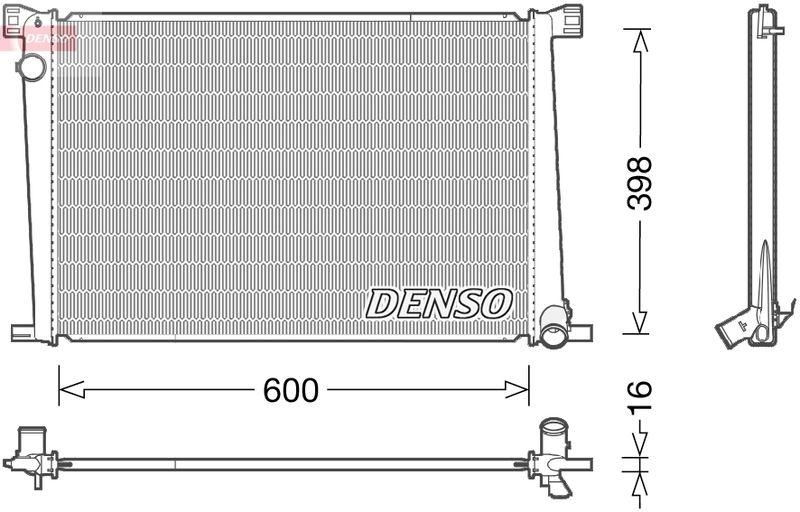 DENSO DRM05007 Kühler MINI (R56) One 1.4 (06-10)