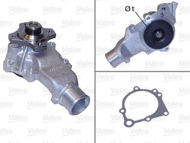 VALEO 506795 Wasserpumpe JEEP WRANGLER TJ 2.5 I