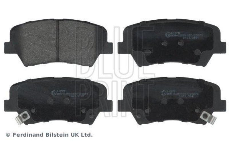 BLUE PRINT ADG042137 Bremsbelagsatz für HYUNDAI