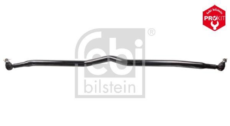 FEBI BILSTEIN 175737 Lenkstange mit Kronenmuttern und Splinten für Scania