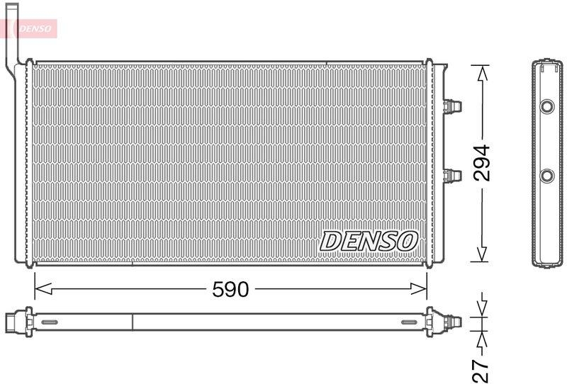 DENSO DRM05009 Kühler BMW 5 M 550 d xDrive (01/2012->)