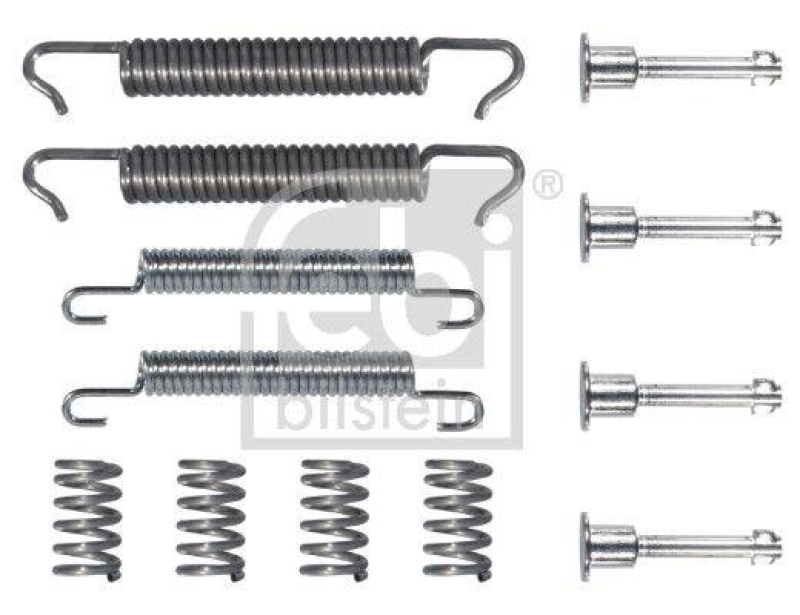 FEBI BILSTEIN 182186 Zubehörsatz für Bremsbacken für Gebrauchsnr. für Befestigungssatz