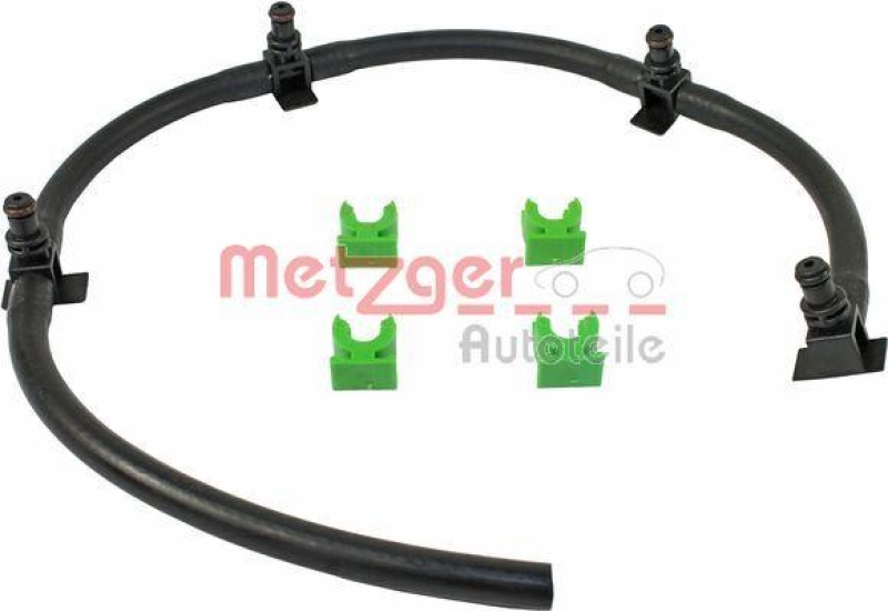 METZGER 0840012 Schlauch, Leckkraftstoff Reparatursatz für FIAT