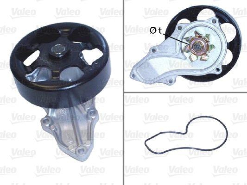 VALEO 506810 Wasserpumpe HONDA CR-V MK II 2.0 I