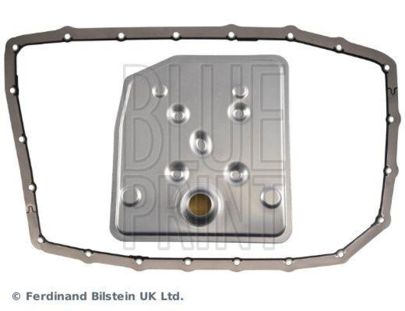 BLUE PRINT ADBP210148 Getriebeölfiltersatz für Automatikgetriebe, mit Ölwannendichtung für Ford Pkw