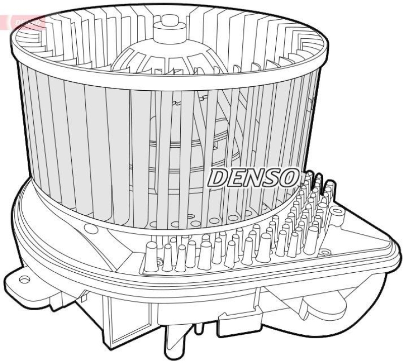 DENSO DEA07014 Innenraumgebläse CITROËN JUMPY (U6U) 1.9 TD 04/1996->