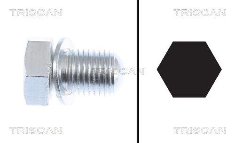 TRISCAN Verschlussschraube, &Ouml;lwanne