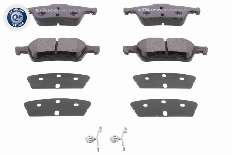 VAICO V42-0406 Bremsbelagsatz, Scheibenbremse Hinterachse für PEUGEOT