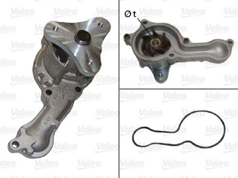 VALEO 506812 Wasserpumpe HONDA CIVIC VIII 1.4 I-VTEC