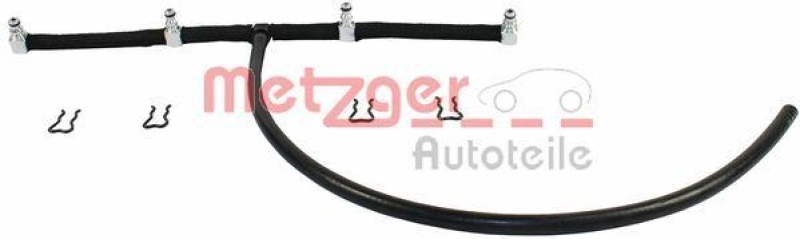 METZGER 0840019 Schlauch, Leckkraftstoff für CHEVROLET/OPEL/VAUXHALL