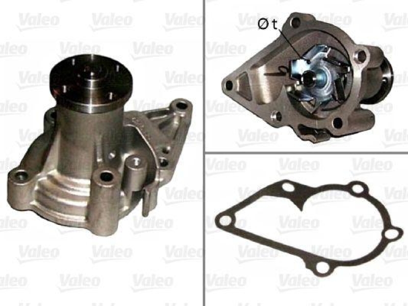 VALEO 506813 Wasserpumpe HYUNDAI GETZ (BJ) FL 1.4 I