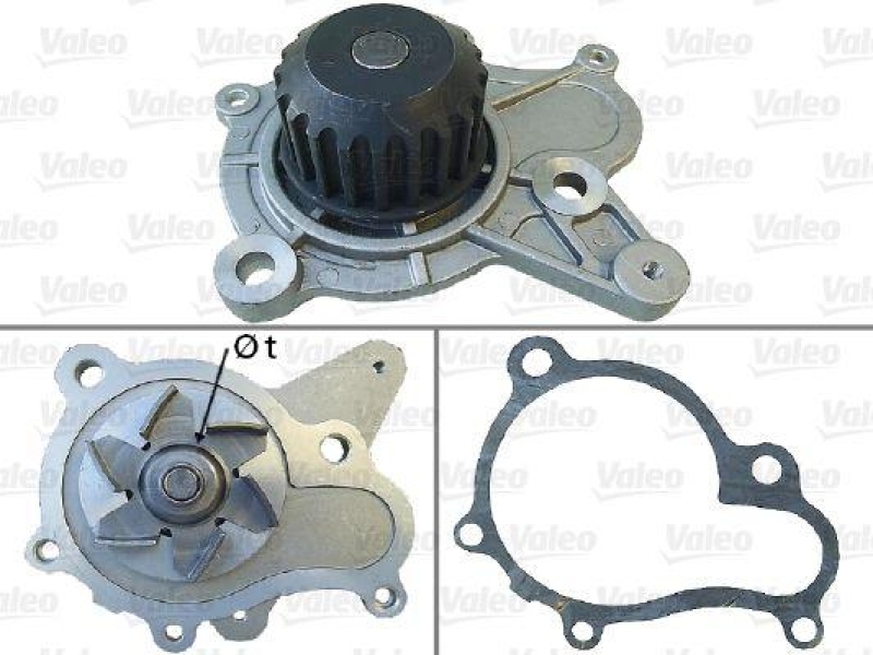 VALEO 506814 Wasserpumpe HYUNDAI SANTAFE 2.0 CRDI 4X4