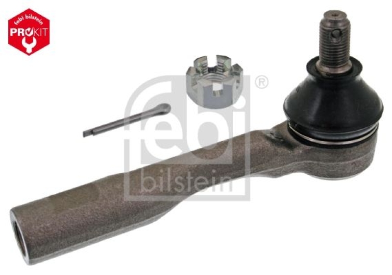 FEBI BILSTEIN 43151 Spurstangenendstück mit Kronenmutter und Splint für TOYOTA