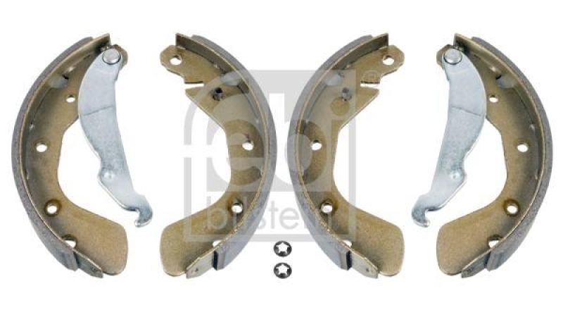 FEBI BILSTEIN 17456 Bremsbackensatz für Opel