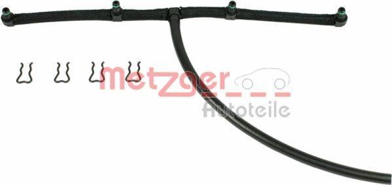 METZGER 0840021 Schlauch, Leckkraftstoff für OPEL/SAAB/VAUXHALL