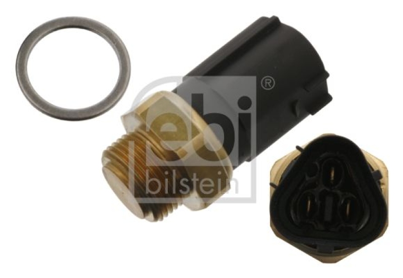 FEBI BILSTEIN 36563 Thermoschalter für Kühlerlüfter, mit Dichtring für VW-Audi