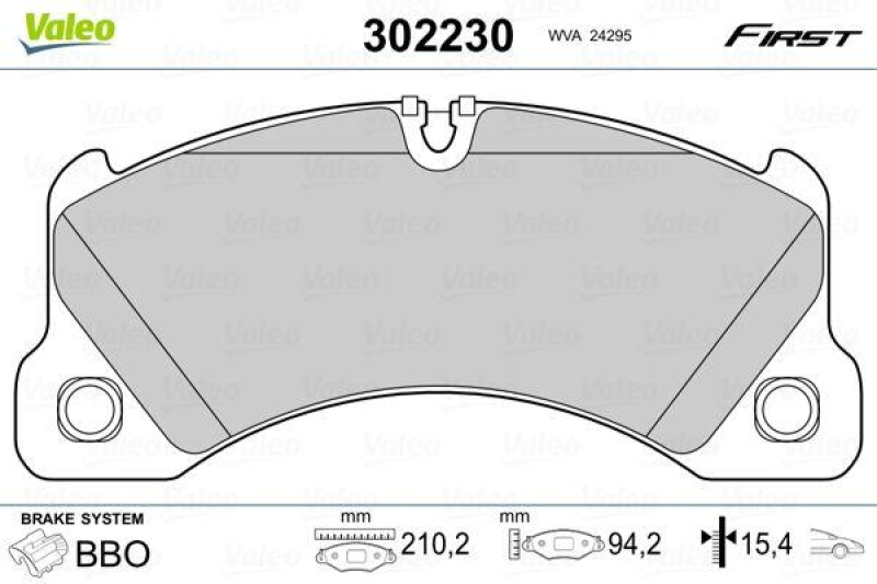 VALEO 302230 SBB-Satz FIRST