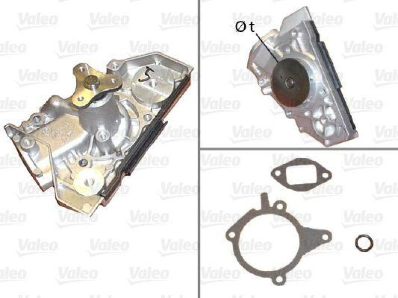 VALEO 506817 Wasserpumpe KIA SHUMA II 1.6 I