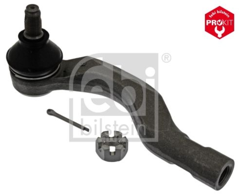 FEBI BILSTEIN 43152 Spurstangenendstück mit Kronenmutter und Splint für TOYOTA