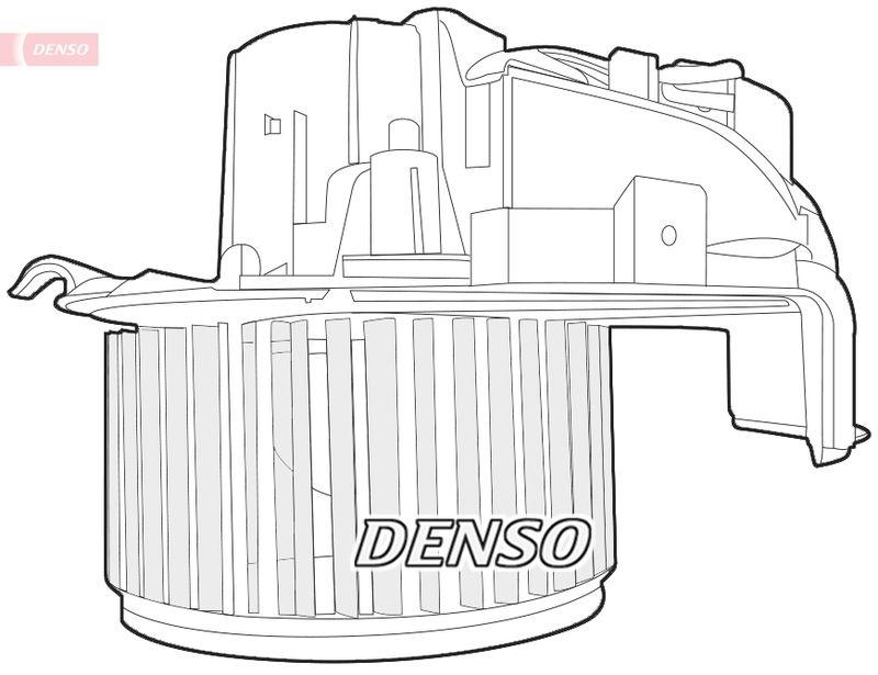 DENSO DEA07022 Innenraumgebläse CITROËN JUMPY Box 1.6 HDi 90 8V (2007 - )