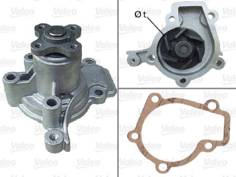 VALEO 506818 Wasserpumpe HYUNDAI TUCSON 2.0 I