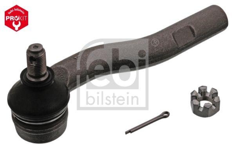 FEBI BILSTEIN 43155 Spurstangenendstück mit Kronenmutter und Splint für TOYOTA