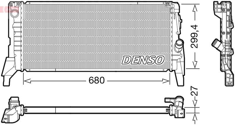 DENSO DRM05119 Kühler MINI MINI (F56) (13-)