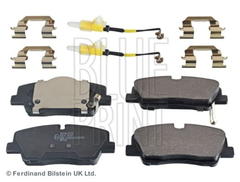 BLUE PRINT ADG042173 Bremsbelagsatz f&uuml;r HYUNDAI