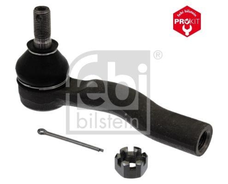 FEBI BILSTEIN 43159 Spurstangenendstück mit Kronenmutter und Splint für TOYOTA