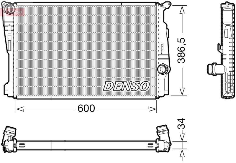 DENSO DRM05122 Kühler BMW X3 (F25) 20 xi (11-17)