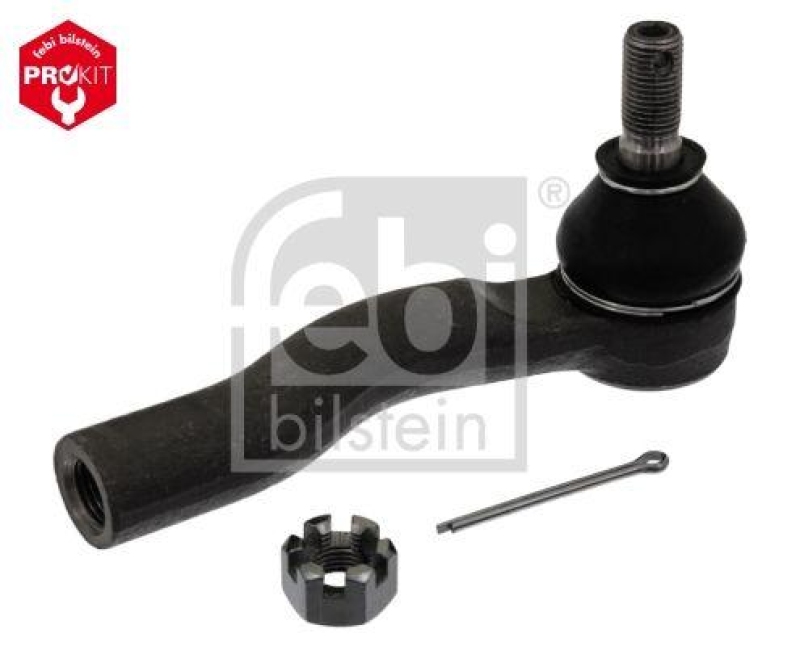 FEBI BILSTEIN 43160 Spurstangenendstück mit Kronenmutter und Splint für TOYOTA