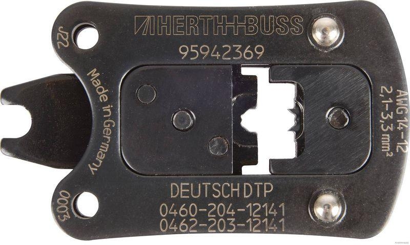 HERTH+BUSS 95942369 Crimpzangeneinsatz DEUTSCH DTP | 2,1 - 3,3 mm²