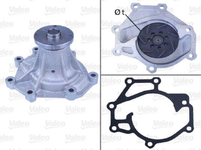 VALEO 506826 Wasserpumpe KIA SORENTO 2.5 CRDI