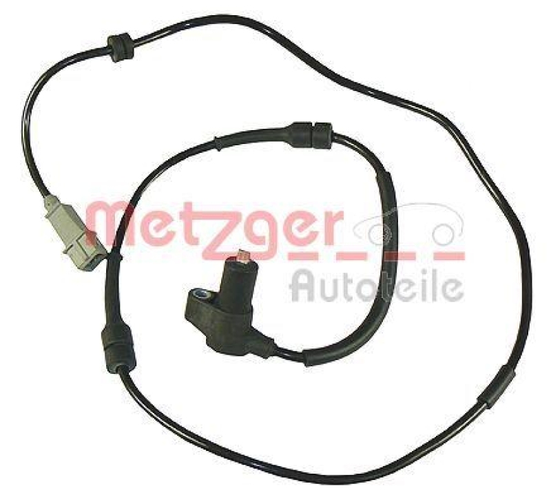 METZGER 0900107 Sensor, Raddrehzahl für CITROEN/PEUGEOT VA links/rechts