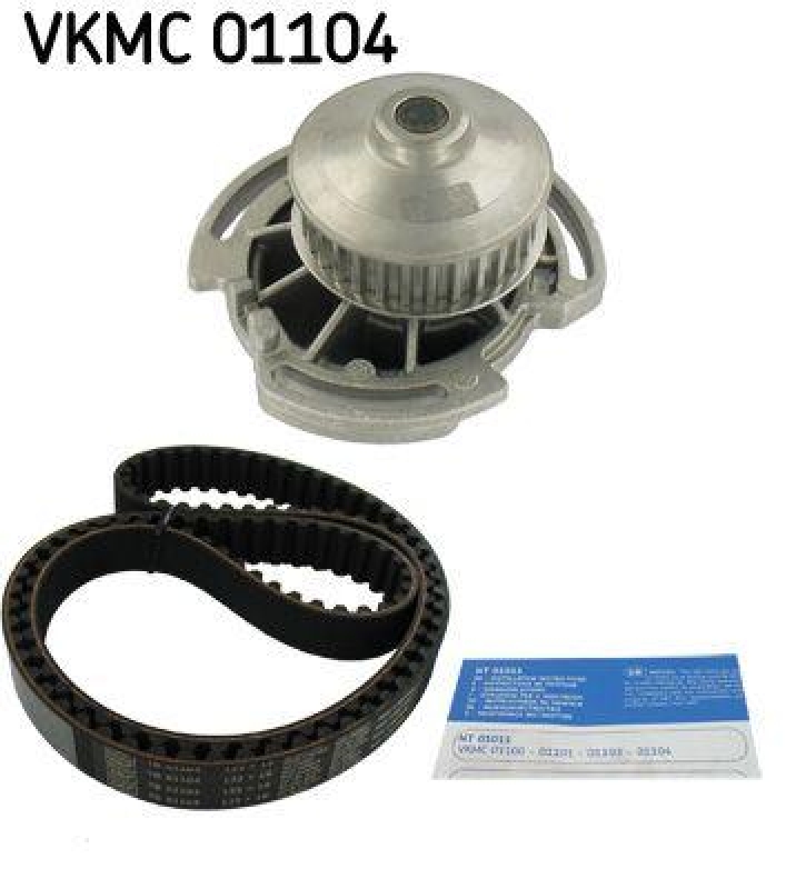 SKF VKMC 01104 Wasserpumpe + Zahnriemensatz