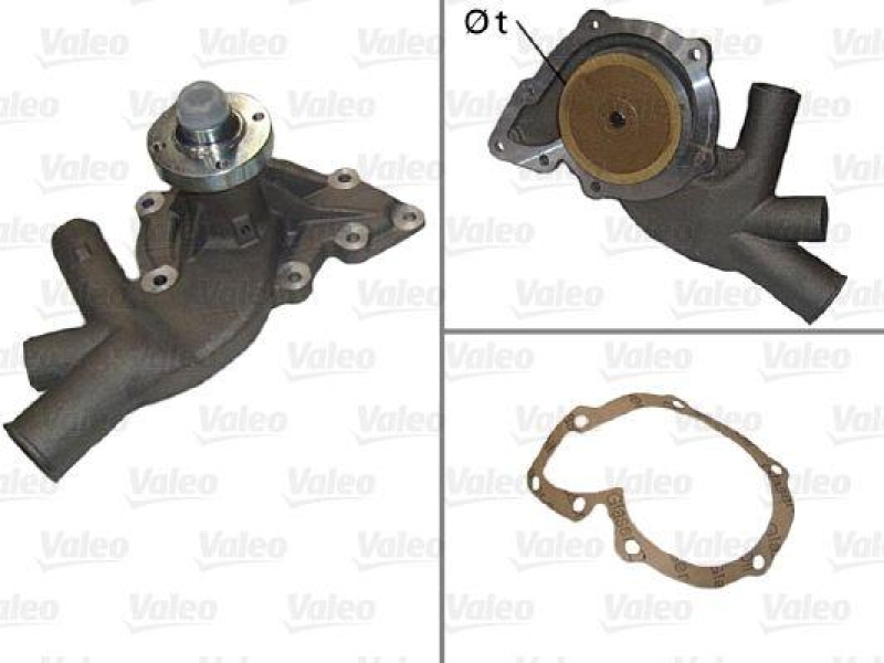 VALEO 506828 Wasserpumpe LAND ROVER DEFENDER 2.5 D