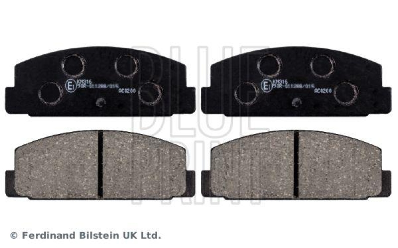 BLUE PRINT ADM54248 Bremsbelagsatz f&uuml;r MAZDA