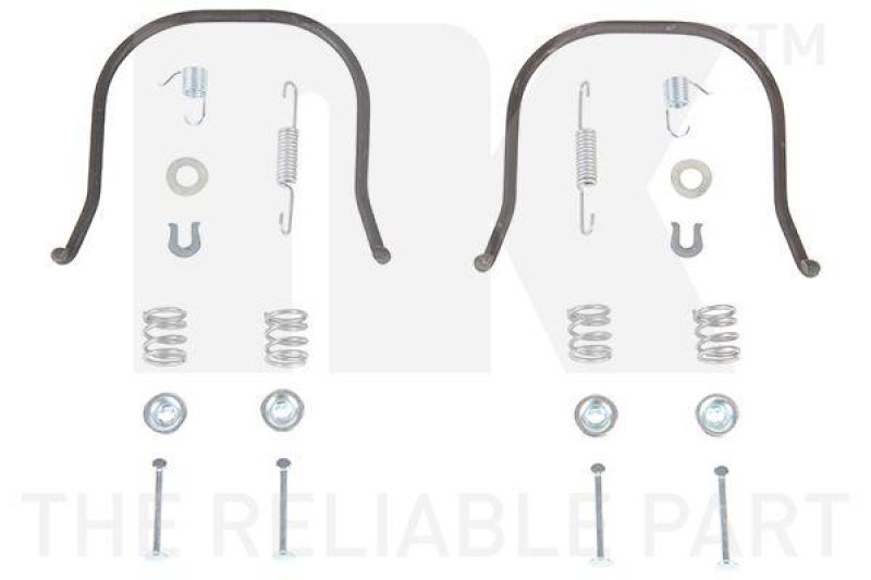 NK 7922633 Zubehörsatz, Bremsbacken für ALFA ROMEO, NISSAN