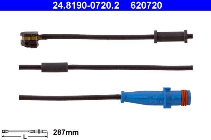 ATE 24.8190-0720.2 Warnkontakt für OPEL ASTRA H VECTRA C / SIGNUM